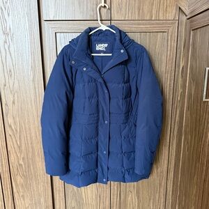 Women's stretch quilted down coat